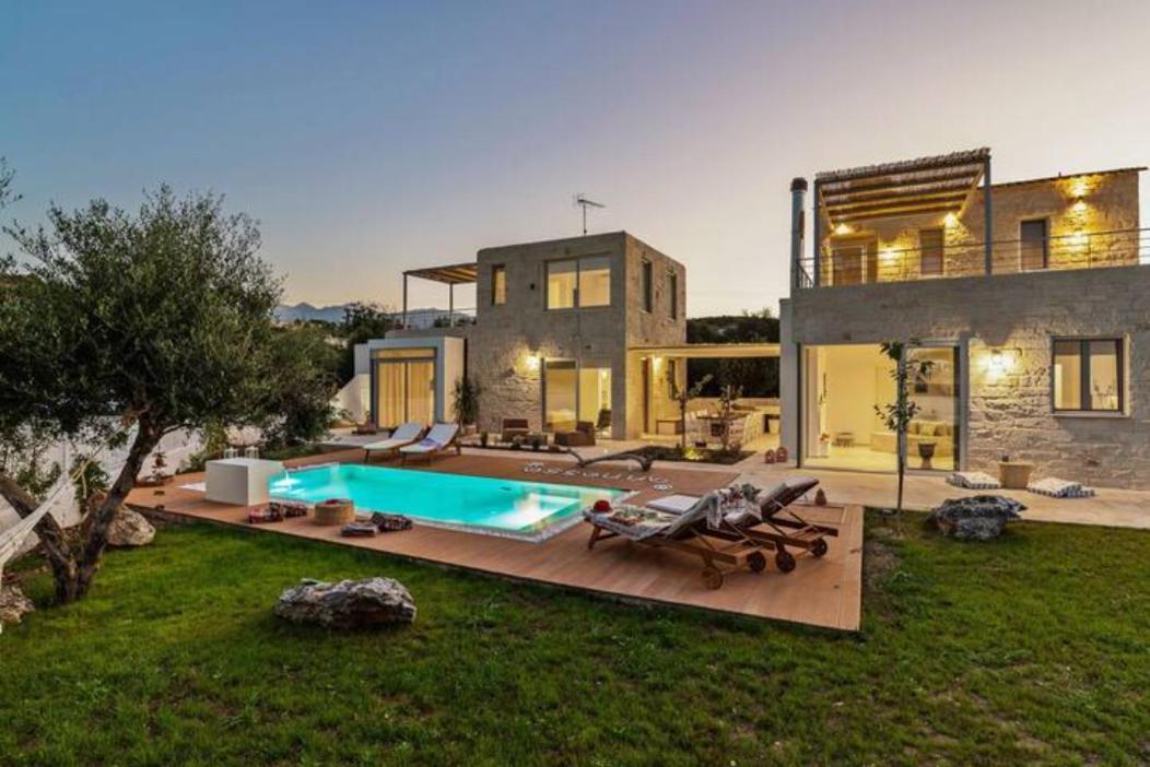 Villa Annassa Almyrida Almirida Buitenkant foto